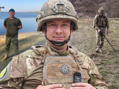 “Панда” з Херсонщини: морпіх розміновує правобережжя після пекла Кринок