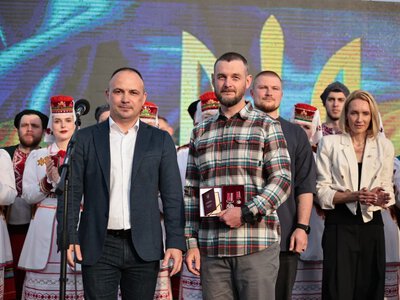Ветерана АТО та тренера з Люблинця Дмитра Чеховського нагородили орденом «За заслуги» III ступеня