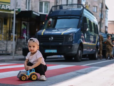 У Сарнах патрульні провели захід до Дня міста
