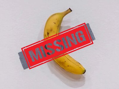 У Франції знову вкрали банан за 5,8 млн євро: поліція продовжує пошуки