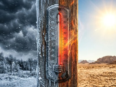 Від рекордного холоду до +35: що відбувається з погодою на Херсонщині у 2026 році