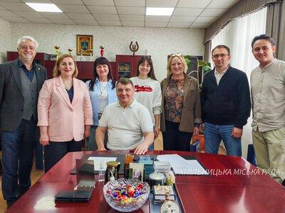 У Хмільнику відбулася зустріч міського голови Миколи Юрчишина з журналістами Вінниччини