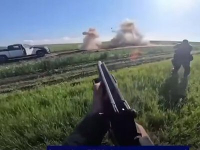 Антидронова група патрульної поліції потрапила під атаку FPV-дронів: пошкоджено автомобіль, є поранений