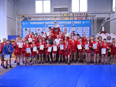 Одеська область виграла командний залік чемпіонату України з боротьби самбо: усі призери
