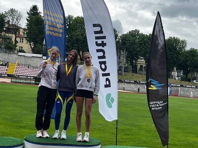 Конотопська легкоатлетка Аріна Ігнатенко стала чемпіонкою України з потрійного стрибка серед дівчат U18