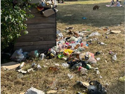 На Волині випускники залишили після себе безлад біля річки (Фото)