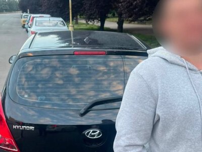 За кермом напідпитку та без документів: в Ужгороді оштрафували водія Hyundai (ФОТО)