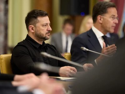Зеленський і Рютте прокоментували інциденти з дронами, що залітають у повітряний простір НАТО
