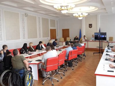  У Тернопільській ОДА підбили підсумки Національного тижня безбар’єрності 