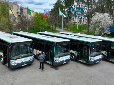 У Бучі курсуватиме «автобус незламності» із супутниковим інтернетом і мінікухнею