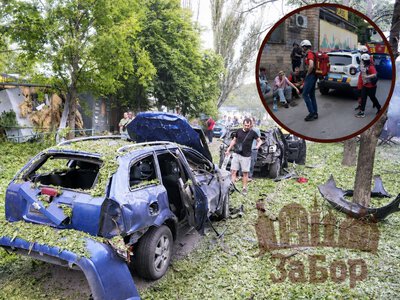 У Запоріжжі через атаку дрона по спальному району поранено чотирьох людей (фото, відео)