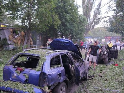 Війська рф вдарили по одному зі спальних районів Запоріжжя, постраждали цивільні