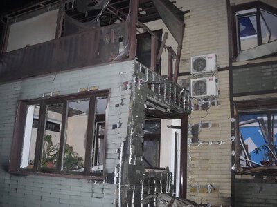 Вночі росіяни спалили дроном будинок в Одеському районі
