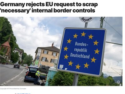 Німеччина зберігає прикордонний контроль попри вимоги Єврокомісії