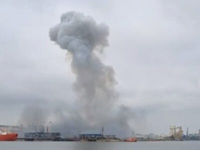 Вибух у порту Констанци: у Румунії оголосили тривогу та евакуювали людей