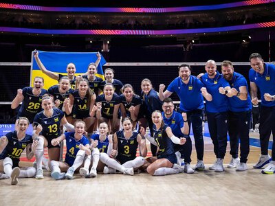 Жіноча збірна України з волейболу здобула першу в історії перемогу у Лізі націй
