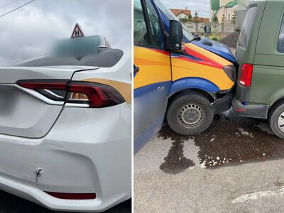 Собака зупинив рух: у Сарнах сталася ДТП за участю п’яти автомобілів