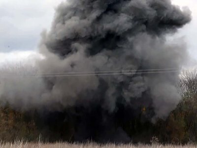 БпЛА вдарив по АЗС біля Волохового Яру: пошкоджено вантажівку