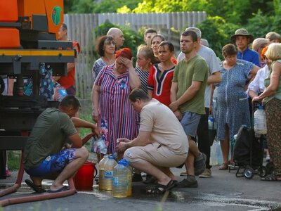 Чиновники рф визнали, що окупована Донеччина приречена на гуманітарну катастрофу з водою