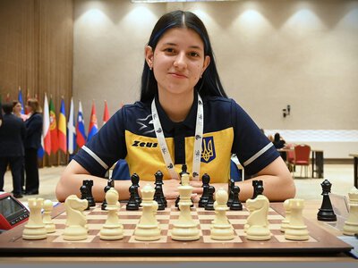 15-річна львів'янка виграла чемпіонат Європи з шахів серед жінок