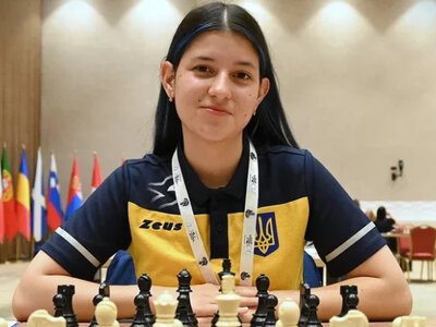 15-річна українка Анастасія Гнатишин здобула золото чемпіонату Європи з шахів