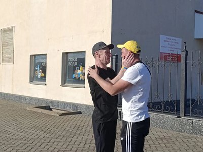 Залізничник Євген Ребров повернувся в Україні після трьох років російського полону