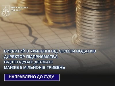 Директор підприємства на Волині відшкодував 5 млн грн за ухилення від податків
