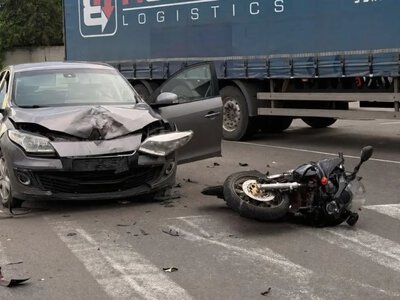 У Ковелі мотоцикліст постраждав у ДТП на вулиці Сергія Тимошенка