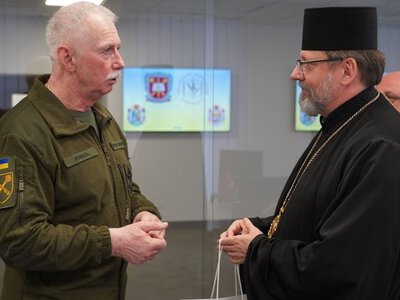 Глава УГКЦ привітав спільноту Національного університету оборони України 