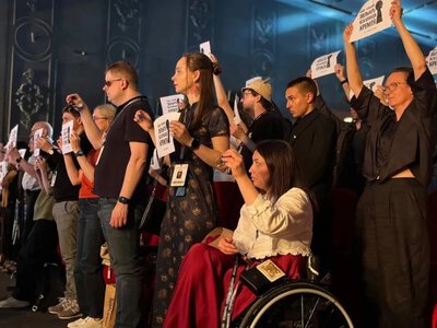  На відкритті фестивалю Docudays UA закликали звільнити людей, яких утримує Росія 