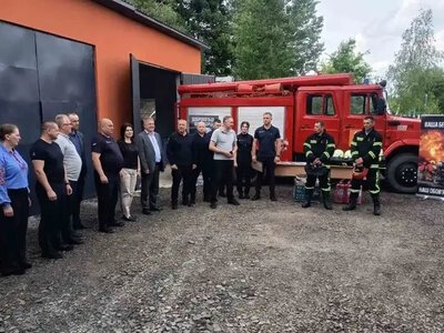 Добровільну пожежно-рятувальну частину відкрили на Рівненщині