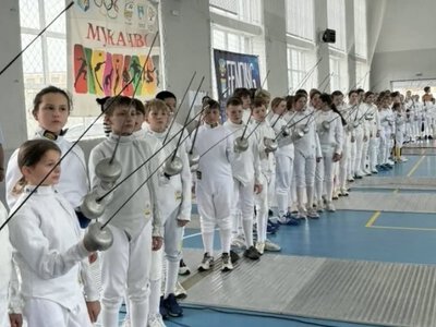 У Мукачеві стартував фінал престижної дитячої ліги з фехтування на шпагах (ФОТО)