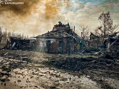 Російські війська двічі атакували Золочів на Харківщині