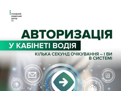 Як правильно пройти авторизацію в Кабінеті водія: роз’яснення ГСЦ МВС