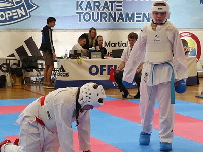 13-річна Юлія Криницька з Херсона здобула «бронзу» на турнірі з карате в Одесі