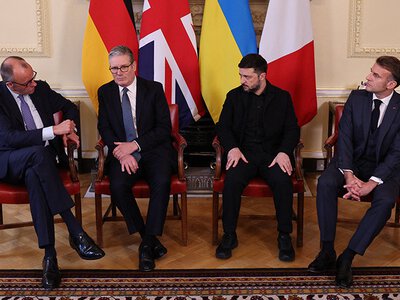 Лондон назвав 5 умов миру в Україні за підсумками зустрічі Зеленського, Стармера, Макрона й Мерца