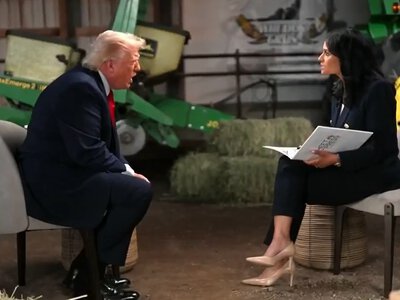 Трамп різко перервав інтерв’ю після запитань про вибори 2020 року