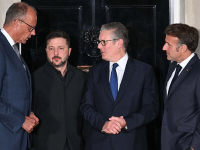 Зеленський і лідери Британії, Німеччини та Франції окреслили умови миру