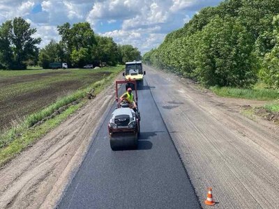40 тисяч м² за тиждень — темпи ремонту державних доріг на Полтавщині