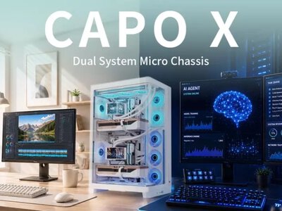 Thermaltake CAPO X: Революція у світі ПК, яка дозволить мати два комп'ютери в одному корпусі