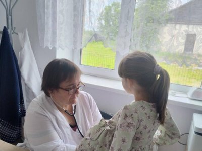 У Великій Клецькій лікарка провела виїзний прийом для жителів села
