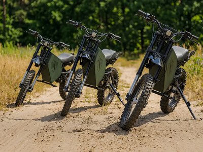 ЗСУ отримають українські електробайки Wolfstorm з запасом ходу 100 км (фото)
