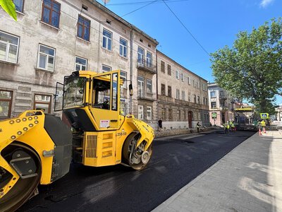 Ремонт вулиці Героїв УПА у Львові: на якому етапі роботи