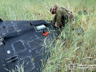 У полі на Рівненщині впав російський “шахед” з бойовою частиною
