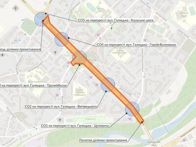 У Франківську планують модернізувати один із найбільш завантажених перехресть