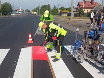 На дорогах державного значення Волині тривають роботи з експлуатаційного утримання
