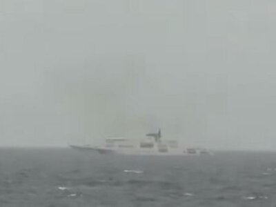 Берегова охорона Тайваню «виганяє» китайські судна з заборонених вод (ВІДЕО)