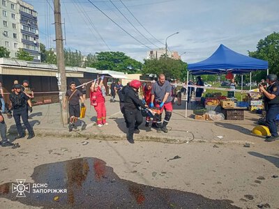 Кількість постраждалих від обстрілу Запоріжжя зросла до 24 осіб, серед них - 5 дітей