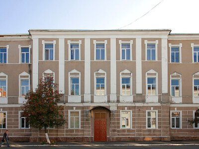 У Житомирі показали, як могла б виглядати будівля природничого факультету ЖДУ без радянської штукатурки