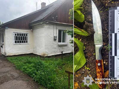 Під час застілля на Хмельниччині батько вдарив ножем у груди власного сина